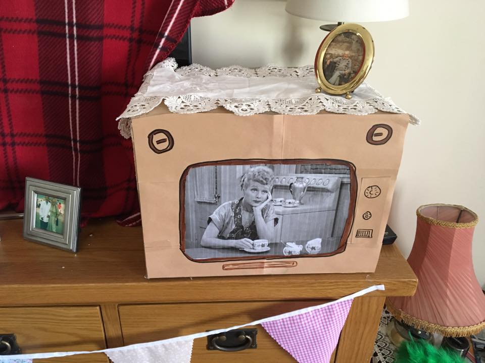 Vintage TV 1950's hen weekend