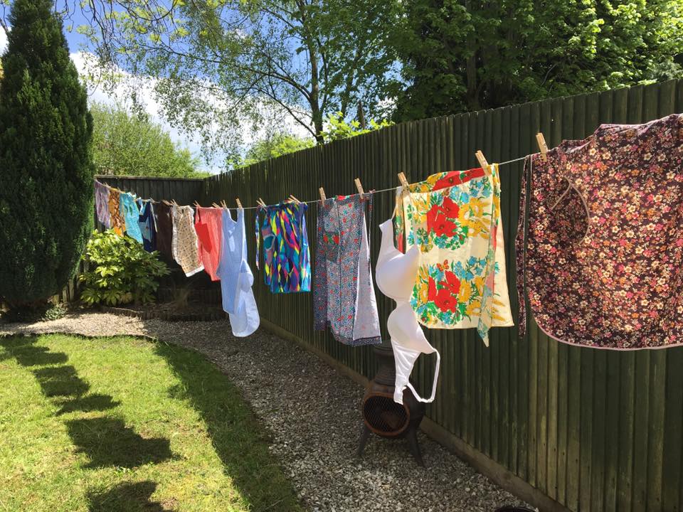 vintage aprons 1950's hen weekend