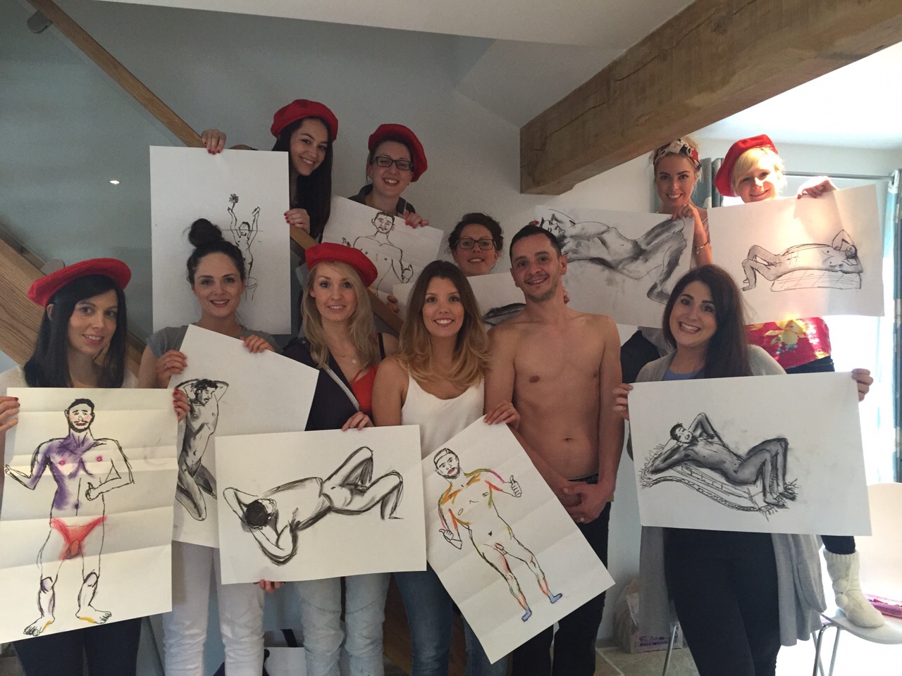 hen party activity Life drawing