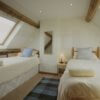 HB oxfordshire stone barn bedroom