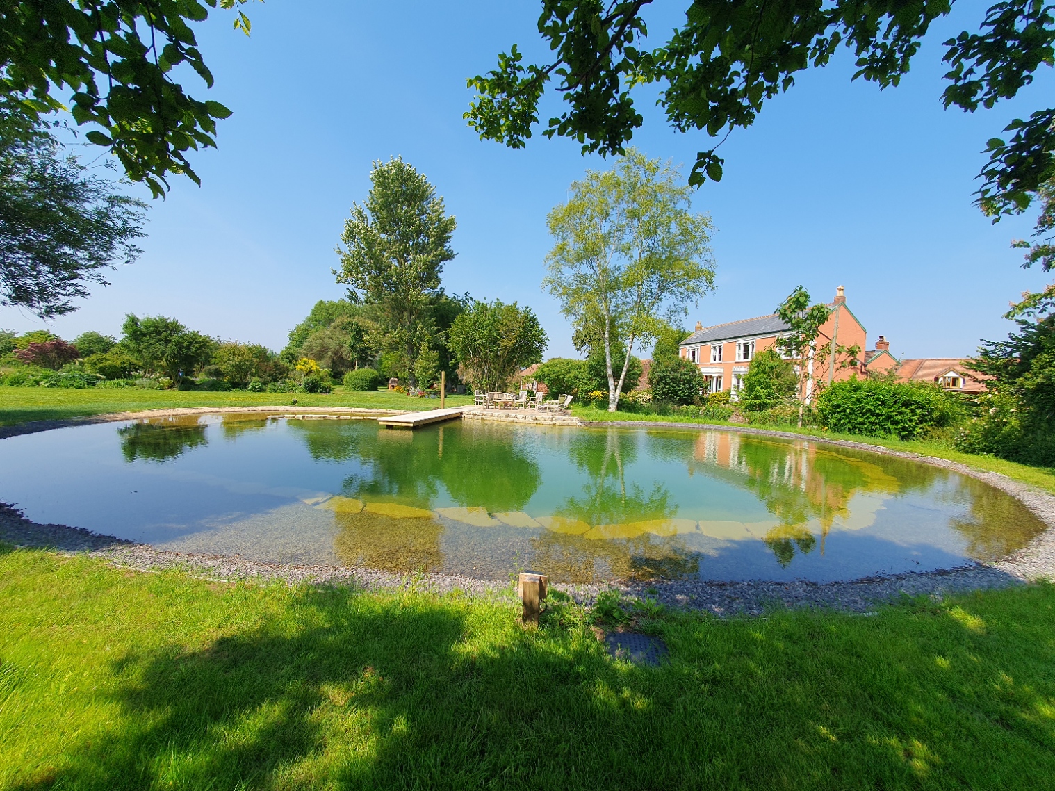 Rural Somerset Swimming Pond