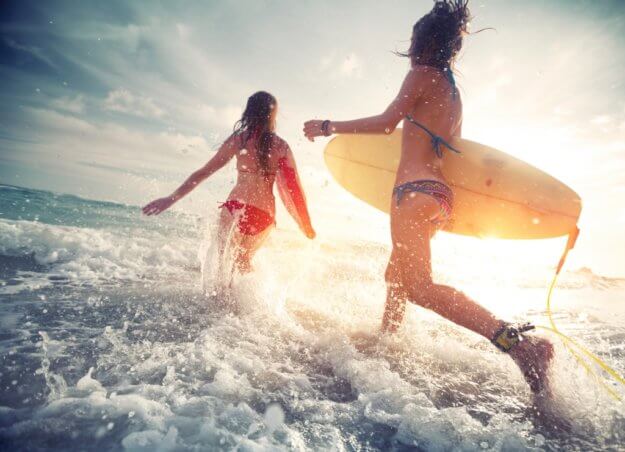 surfing hen weekend packages