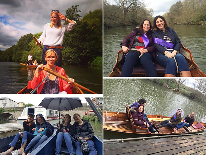 punting water based hen weekends