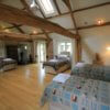 barn conversion cheltenham bedroom