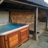 barn conversion cheltenham hot tub