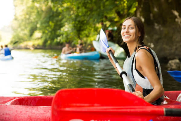 canoeing compressed activity