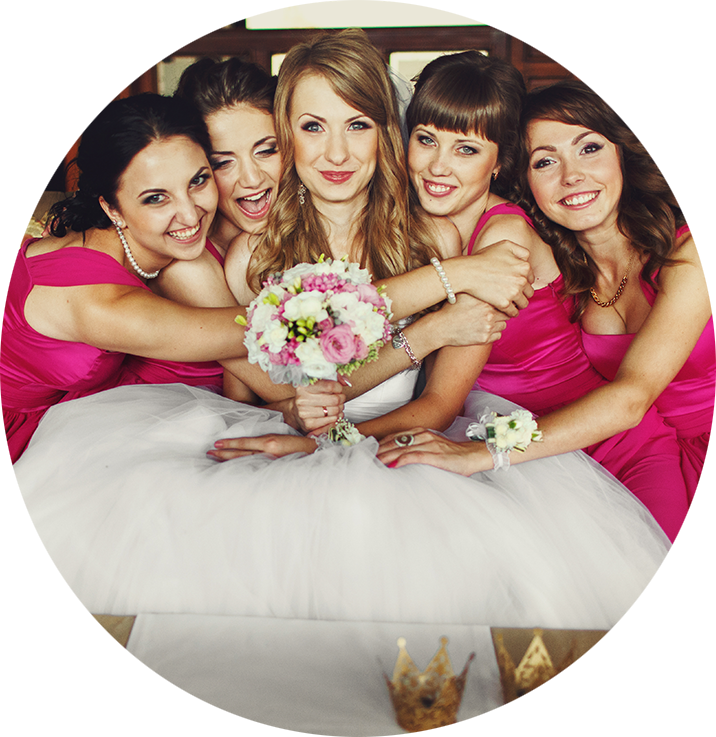 hen group ready for a hen weekend