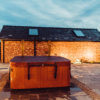 new barn conversion cheshire hot tub