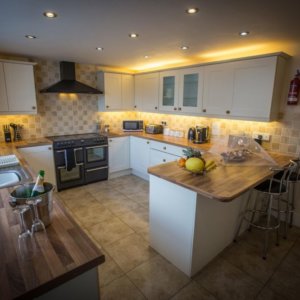 north yorkshire house kitchen, hen party house