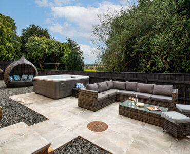 Northumberland Barns with hot tub