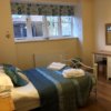 renovated barn bath, T double bed a