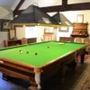 renovated barn, pool table