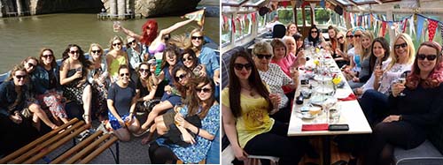 hen party river cruise