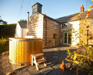 Rural Welsh Retreat, Hot Tub