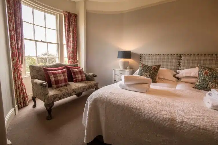 yorkshire townhouse bedroom