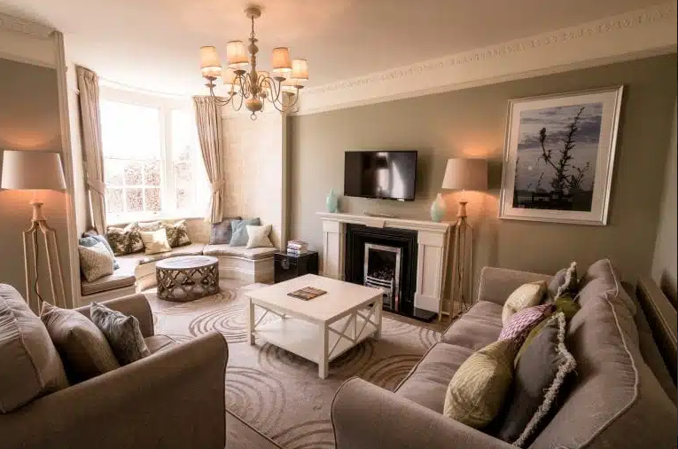yorkshire townhouse sitting room